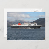 MV ISLE VAN LEWIS MET ULLAPOOL BRIEFKAART (Voorkant / Achterkant)