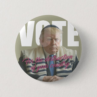 MV Metaverso VOTE Trump Ronde Button 5,7 Cm