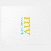 MV Ocean Park Fleece Deken (Voorkant (Horizontaal))