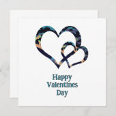 MVB Double Trendy Blauw Camo Hart Ontwerp (Voorkant / Achterkant)