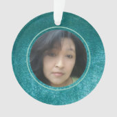 MVB Faux Velvet Conception personnalisée Turquoise (devant)