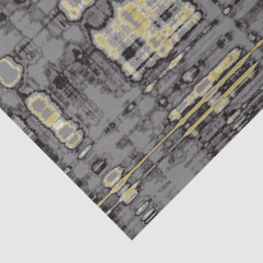 MVB Grijs beige design Tissuepapier (Detail)