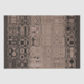 MVB Sepia-Faux Glass-Wrapping Papier (Voorkant)