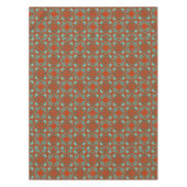 MVB Tribal Terracotta Green Blitz Tafelkleed (Voorkant)