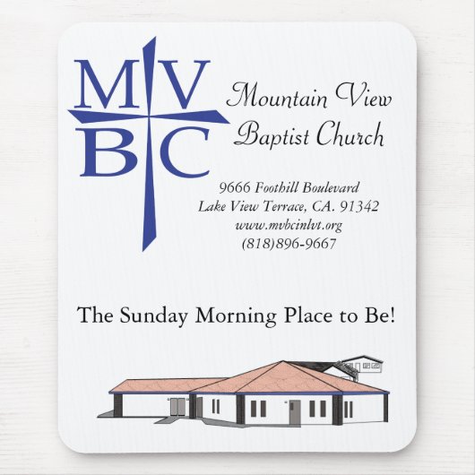 MVBC-Muismat (P) Muismat (Voorkant)