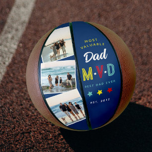MVD - Meest Waardevolle Vader Aangepaste 3 Foto Aa Basketbal