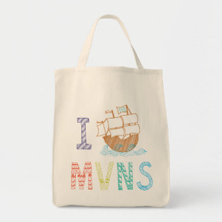 MVNS 2015/2016 Pirate Ship Canvas tas