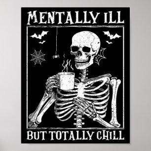 Mvoorbije, maar volledig chill Halloween Costume S Poster