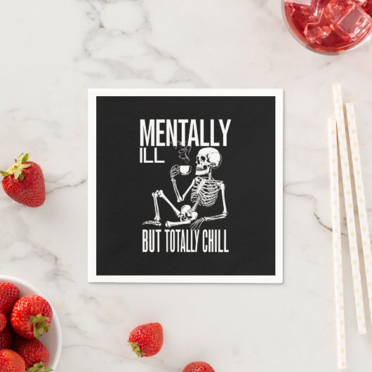 Mvoorbije, maar volledig chill Halloween Costume Servet (Insitu)