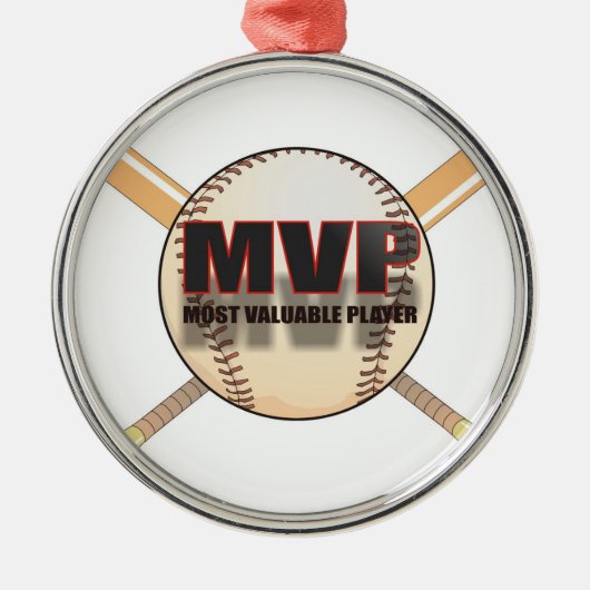 MVP BASEBALL ORNAMENT (Voorkant)