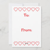 MVP-basketbal Kids klas kerstkaart (Achterkant)