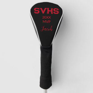 MVP-bestuurder op de middelbare school Golfheadcover