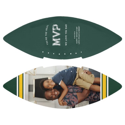 MVP Dad | Groene & Gouden Vaderdag American Football (Panelen)