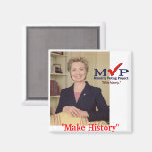 MVP Hillary Clinton aimant (Recto/Verso)