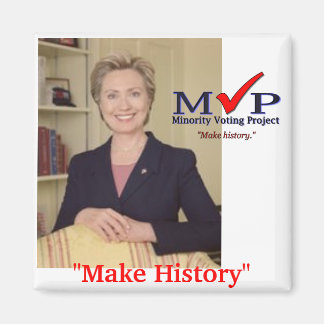 MVP Hillary Clinton magneet