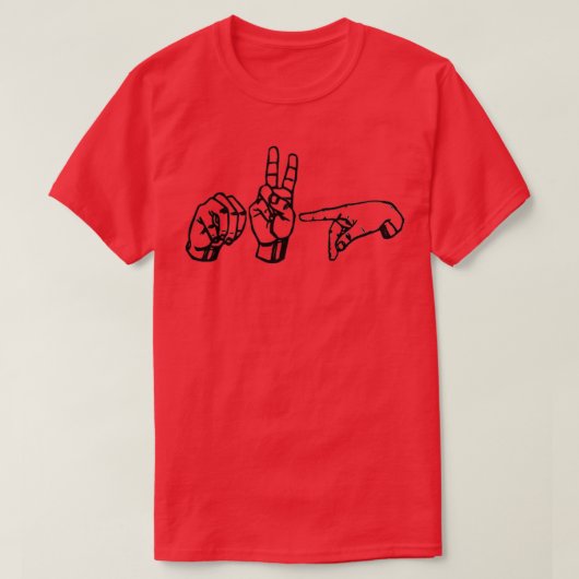 MVP in ASL T-shirt (Design voorkant)