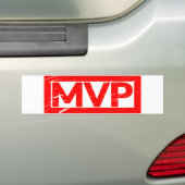 MVP Stamp Bumpersticker (Op auto)