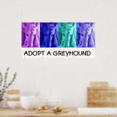 Mx4 Adopter une affiche Greyhound (Cuisine)