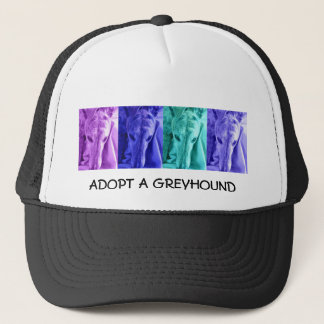 Mx4-ontwerp ADOPT EEN GREYHOUND-vrachtwagenhouder Trucker Pet