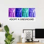 Mx4 Vaststellen een Poster van Greyhound (Thuiskantoor)