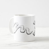 MX5 schedel Koffiemok (Voorkant links)