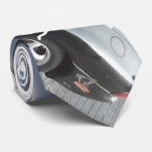 Mx5 zwart stropdas (Opgerold)