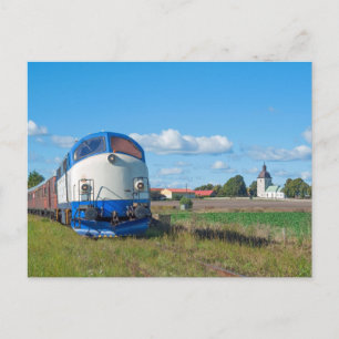 MX 1009 met speciale trein in Viby Briefkaart