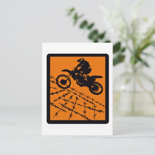 MX CLAY RIDING BRIEFKAART (Staand voorkant)