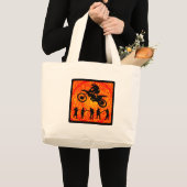 MX DE BEWEGING GROTE TOTE BAG (Voorkant (product))