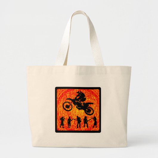 MX DE BEWEGING GROTE TOTE BAG (Voorkant)