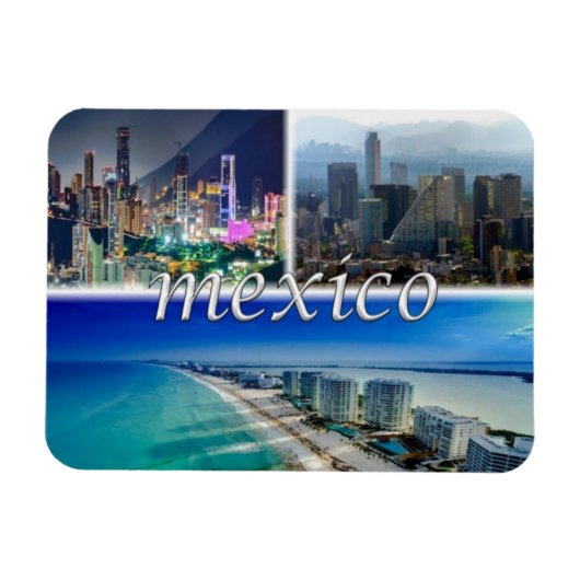 MX Mexico - Monterrey - Magneet (Horizontaal)