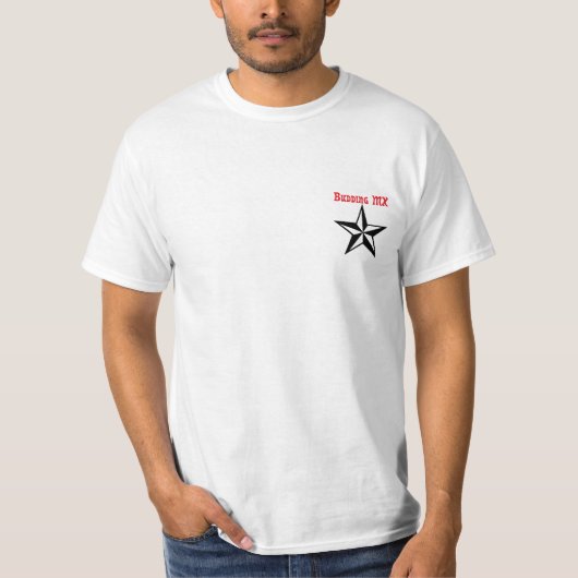 MX Star budgetteren T-shirt (Voorkant)
