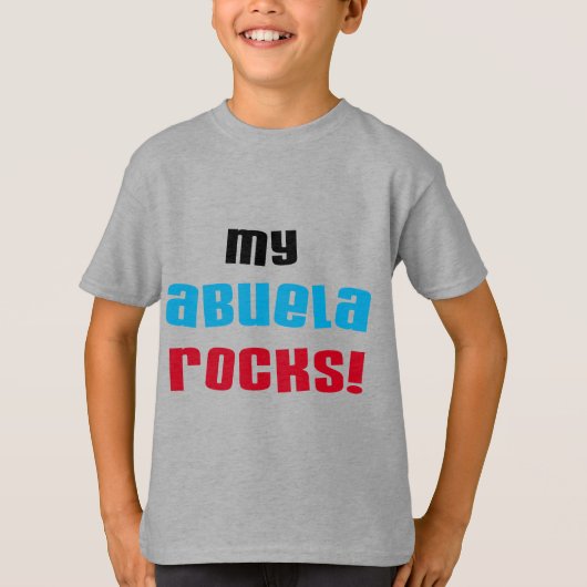 My Abuela Rocks T-shirts et cadeaux (Devant)