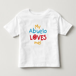 My Abuelo Loves Me T-shirts et cadeaux