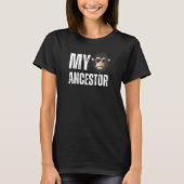 My Ancestor Monkey  Chimpanzee Authentic Awesome M T-shirt (Voorkant)