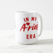 my Aries era Mug ,Aries birthday gift (Devant droit)