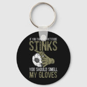 My Attitude Stinks Gloves Soccer Football Goalie G Sleutelhanger (Voorkant)