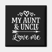 My Aunt And Uncle Love Me Niece  Magneet (Voorkant)