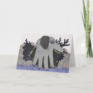 My Baby Elephant Note Card Kaart