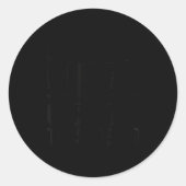 My Back Hurts From Carrying This Team Funny  Ronde Sticker (Voorkant)