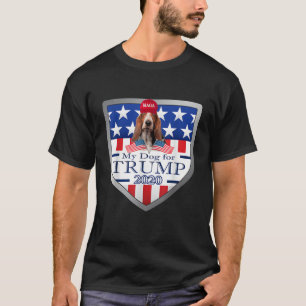 My Bassett Hound For Trump T-shirt