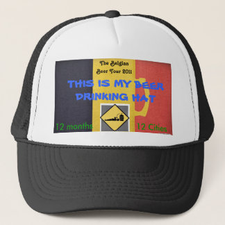 MY BEER DRINKING HAT TRUCKER PET