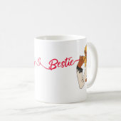 My Bestie Call Mug - Girls Chatting Design (Devant droit)