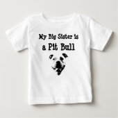 My Big Sister est un T-shirt pour enfants Pit Bull (Devant)