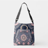 My Blue Purse AI-kunst Crossbody Tas (Voorkant)
