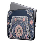 My Blue Purse AI-kunst Laptop Sleeve (Voorkant Links)