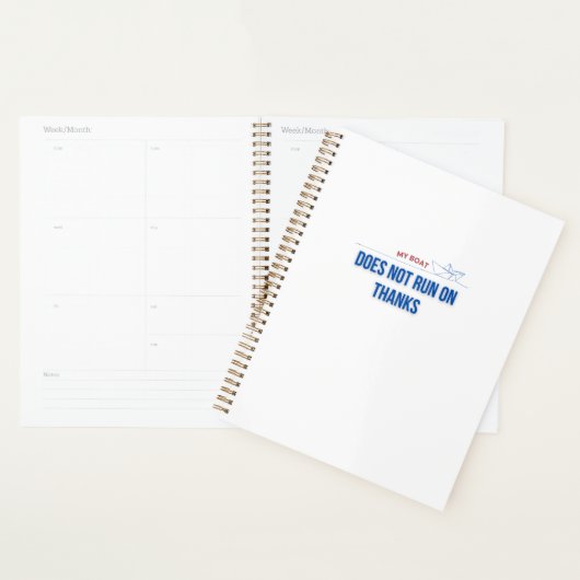 My Boat Does Not Run on Thanks Planner (Display)