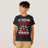 My Bowling Technique Funny Bowling Bowler Men Wome T-shirt (Voorkant volledig)