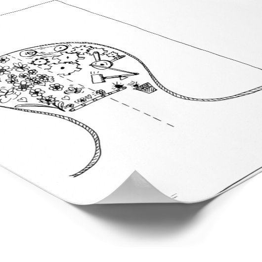 My Brain Poster (Coin)