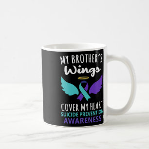 My Brother's Wings Hoesje Heart Suicide Awareness  Koffiemok
